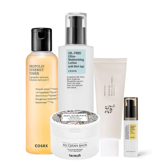 Koreansk skincare hudpleje til anti aging. COSRX, beauty of Joseon og Heimish